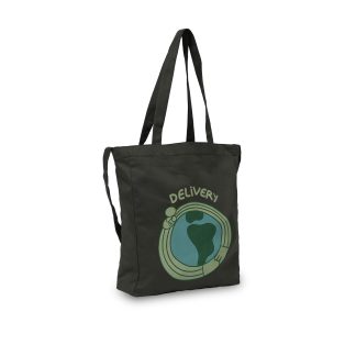 Totebag Verde Muzgo • Gordo planeta