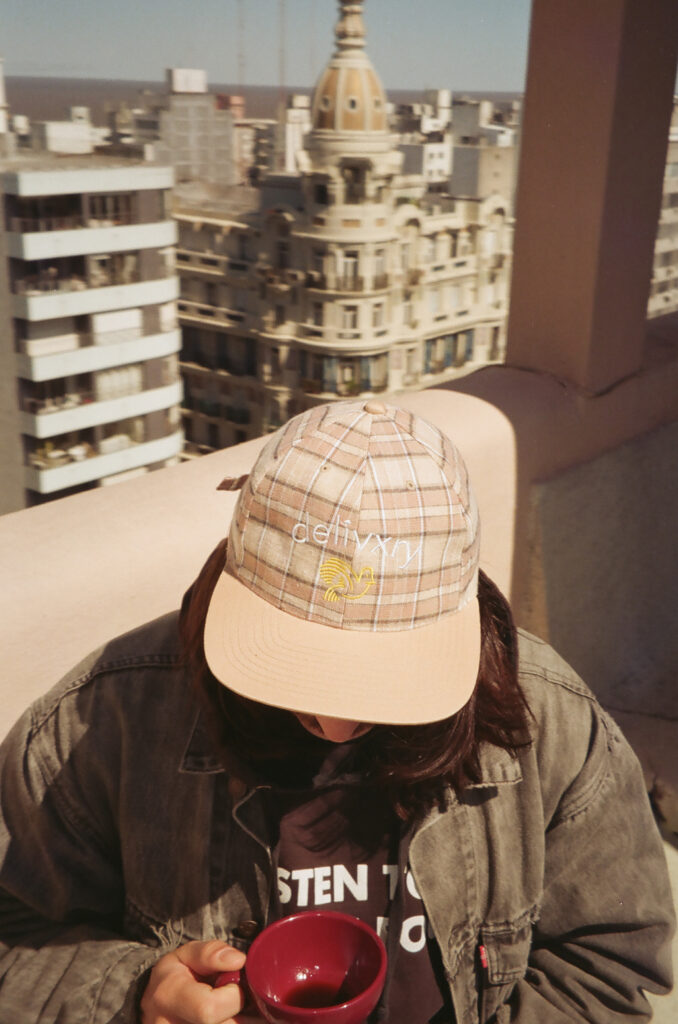 Gorra Cuadrillé Beige • Torcaza